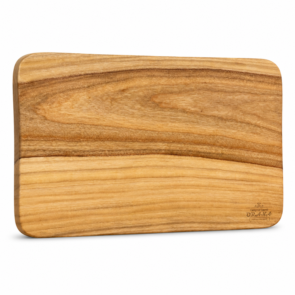 ORANA Everyday Wavy 45 – Camphor Laurel Single-Piece Cutting Board 45 × 25 cm