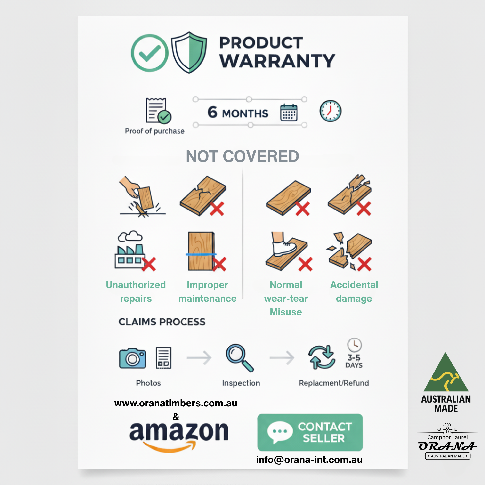 Introducing the Orana 6-Month Warranty Program