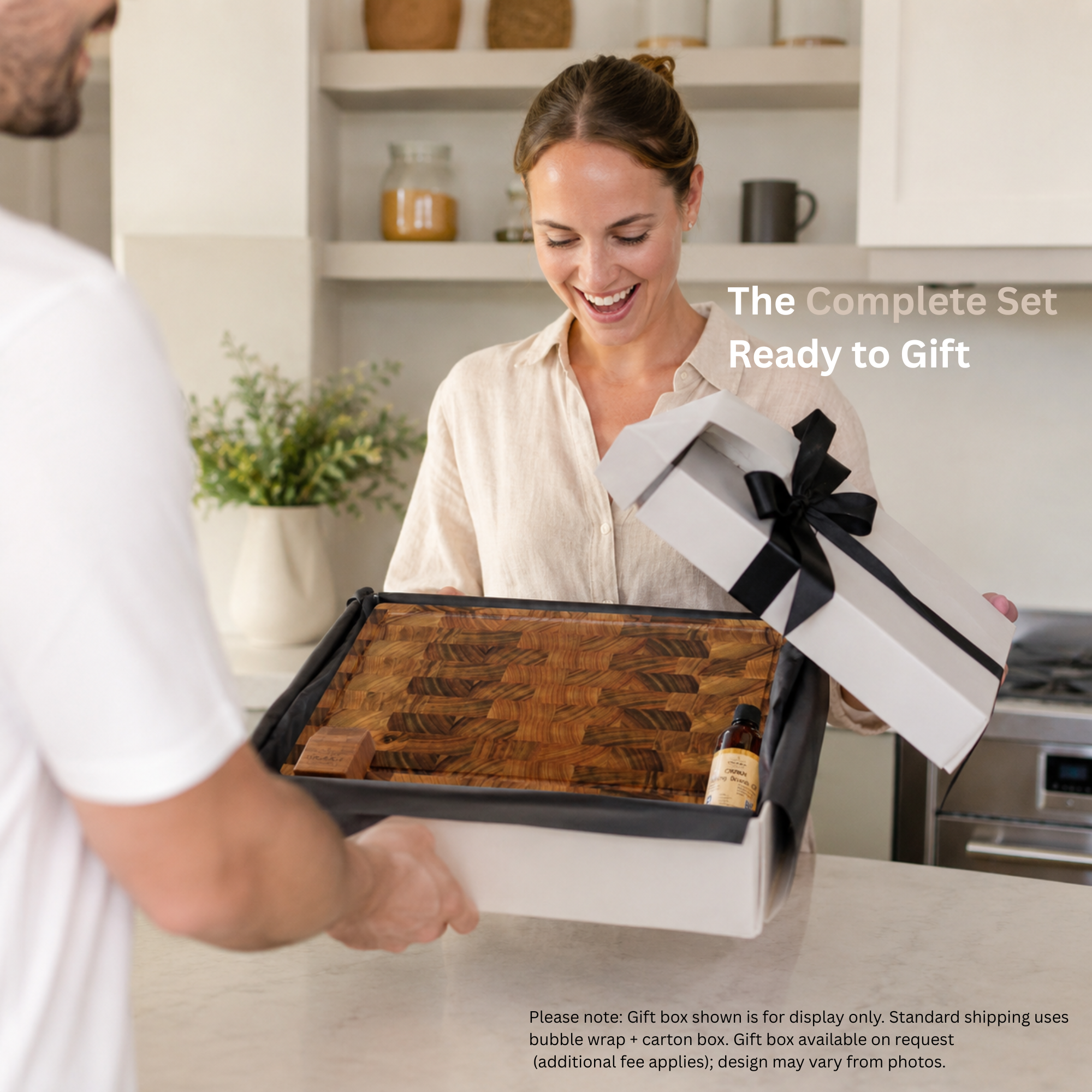 Orana End Grain L Set – 44 × 30 cm | Launch Edition