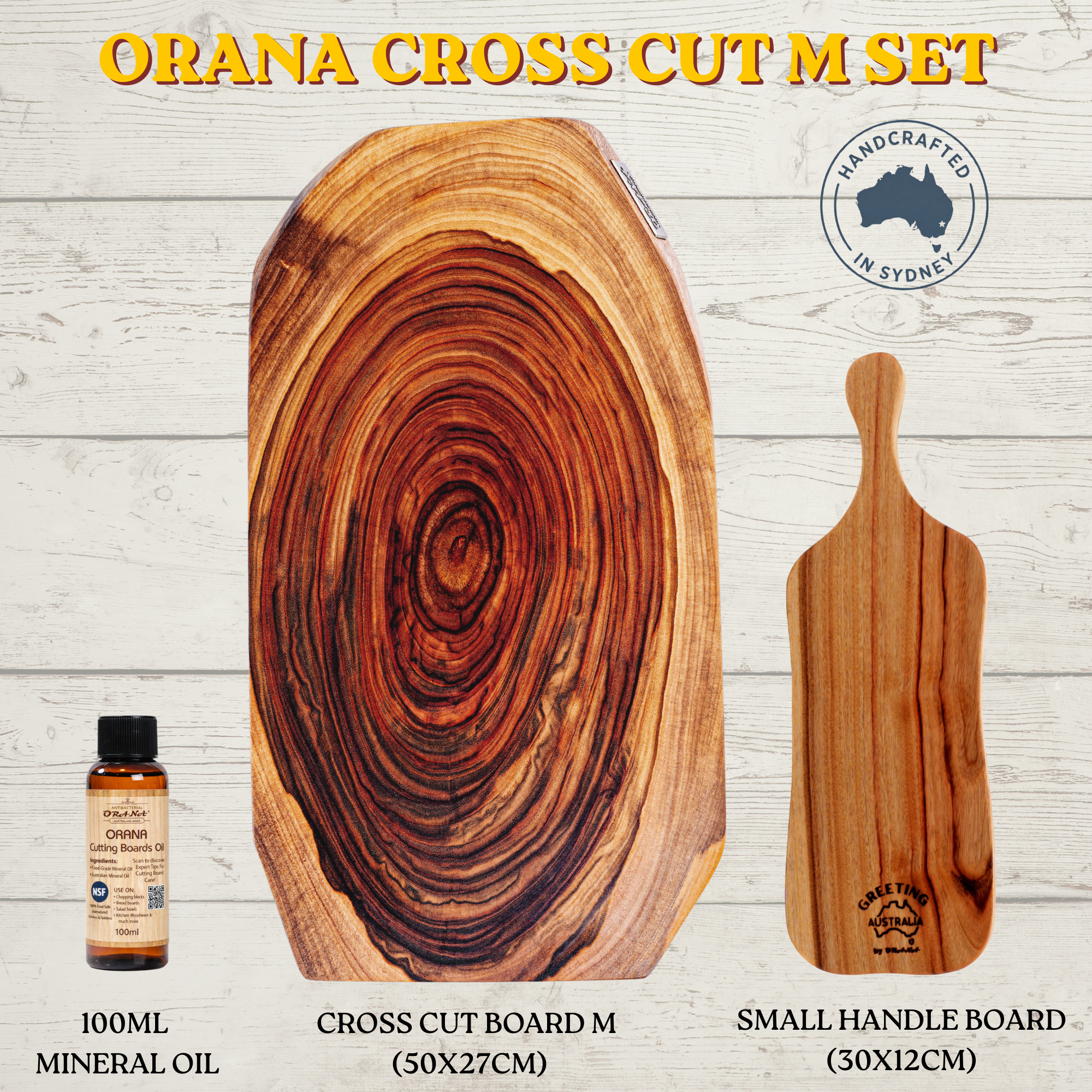 오라나 크로스컷 미디엄 50x27cm 3방향 컷 디자인 원피스 